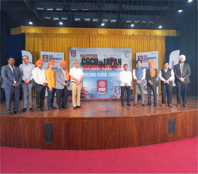 CGC University, Mohali Unveils “Study in CGC, Work in Japan” Programme: A Transformative Gateway to Global Careers